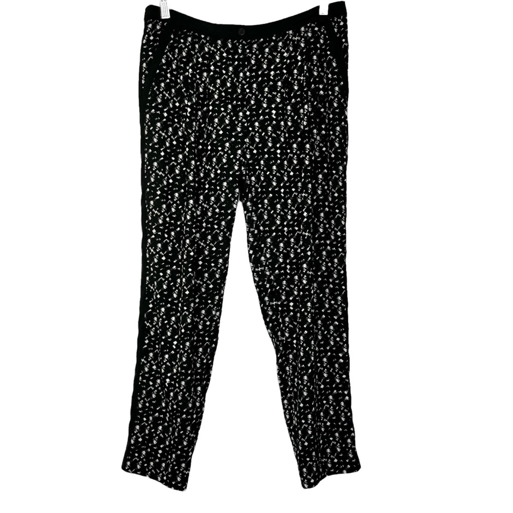 Vince Camuto Printed Straight Leg Pants